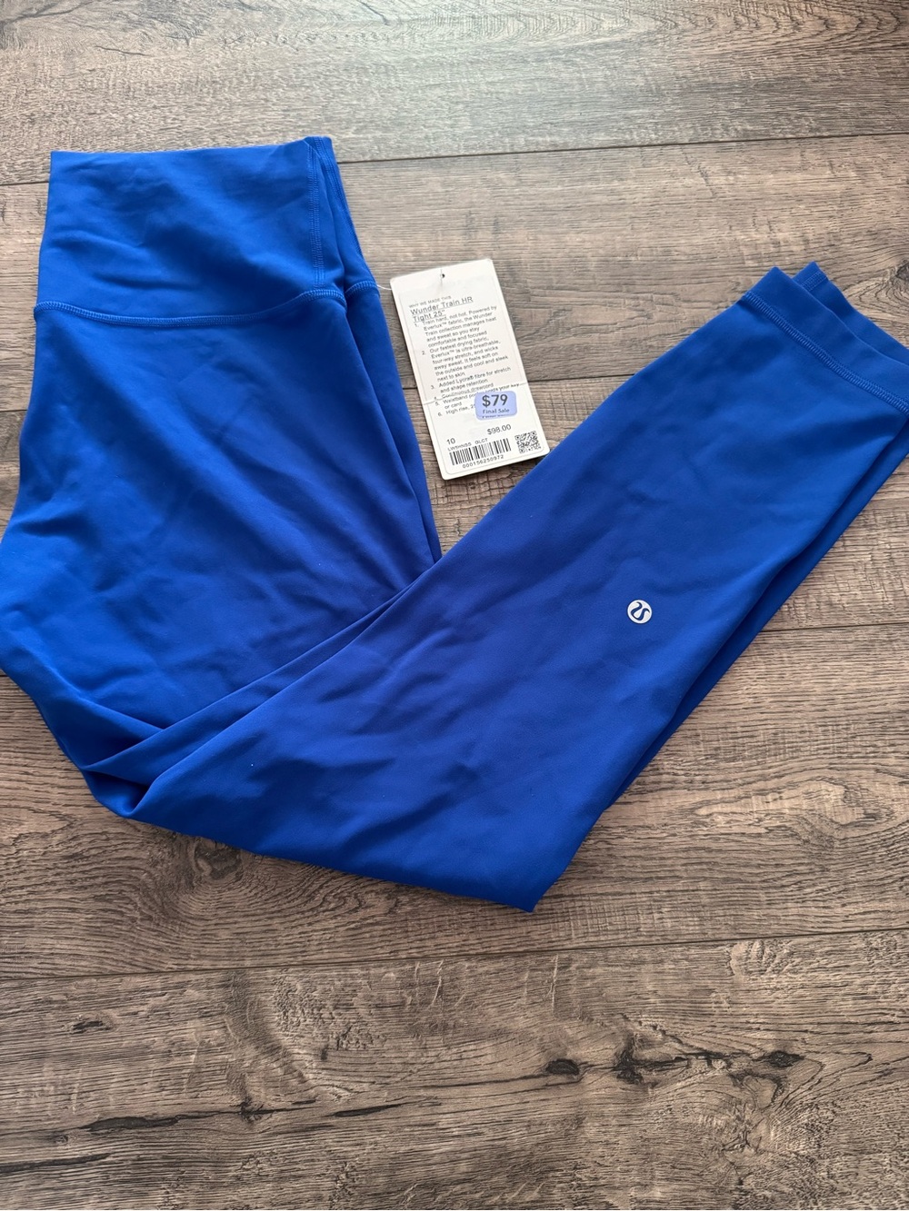 lululemon athletica Royal Blue Leggings